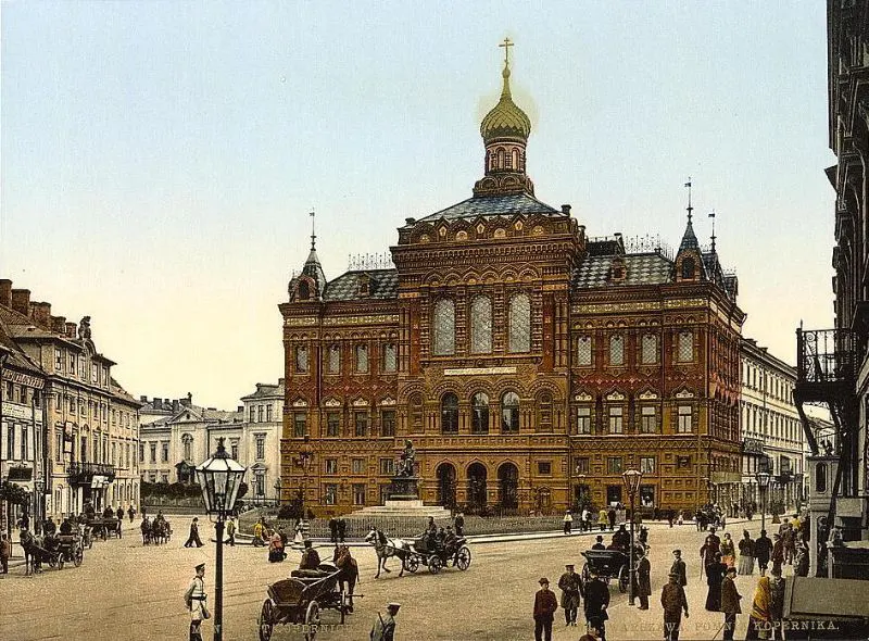 Niesamowite kolorowe zdjęcia fotokromowe Warszawy z końca XIX wieku -CB