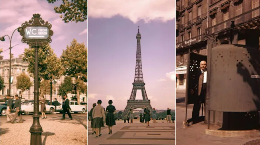 40 photos étonnantes capturent des scènes de rue de Paris dans les années 1960.sn
