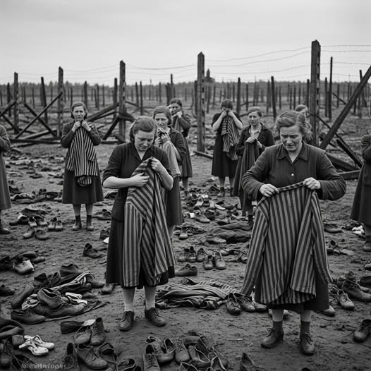 Ravensbrück, Libération 1945 : mémoire de la Shoah et survivantes face aux vêtements rayés