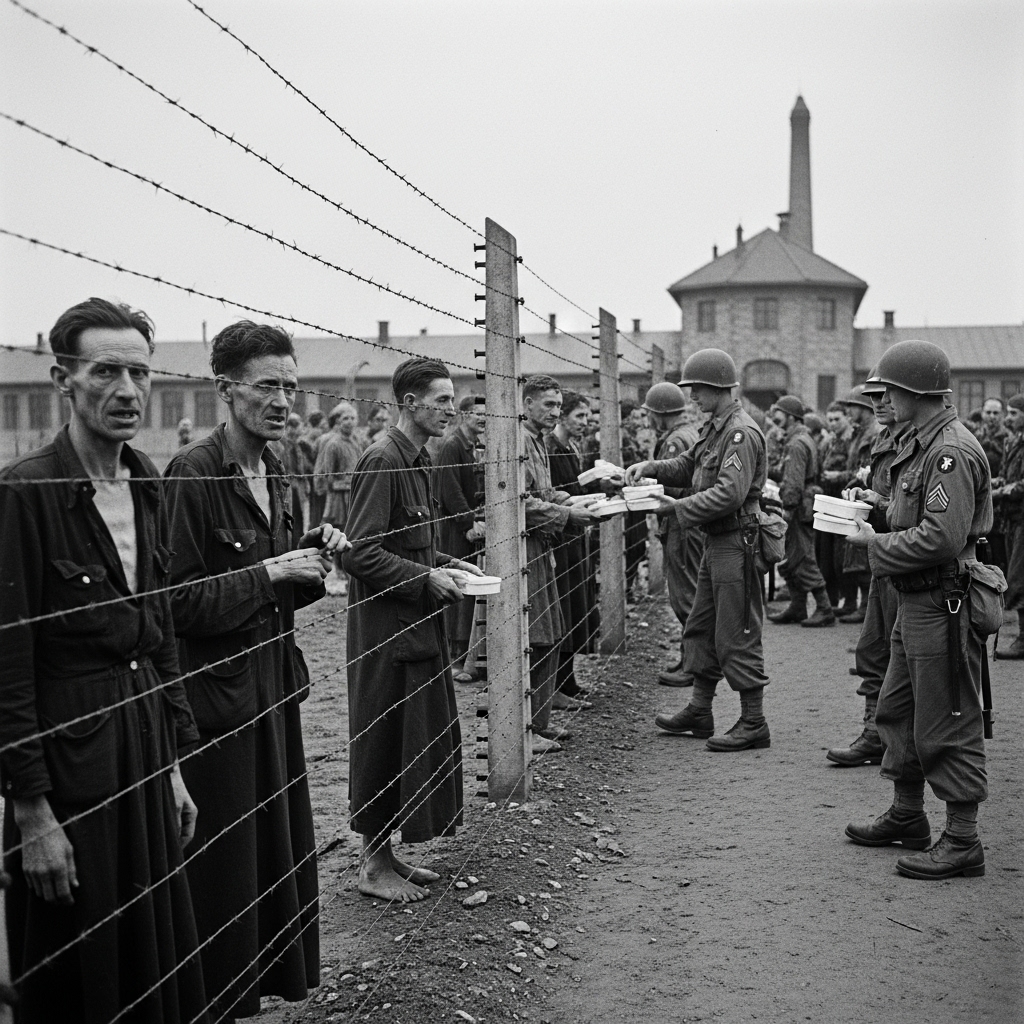 Dachau, 29. April 1945 – Der Tag, an dem die Welt gezwungen war, direkt in die Dunkelheit zu blicken. TDE