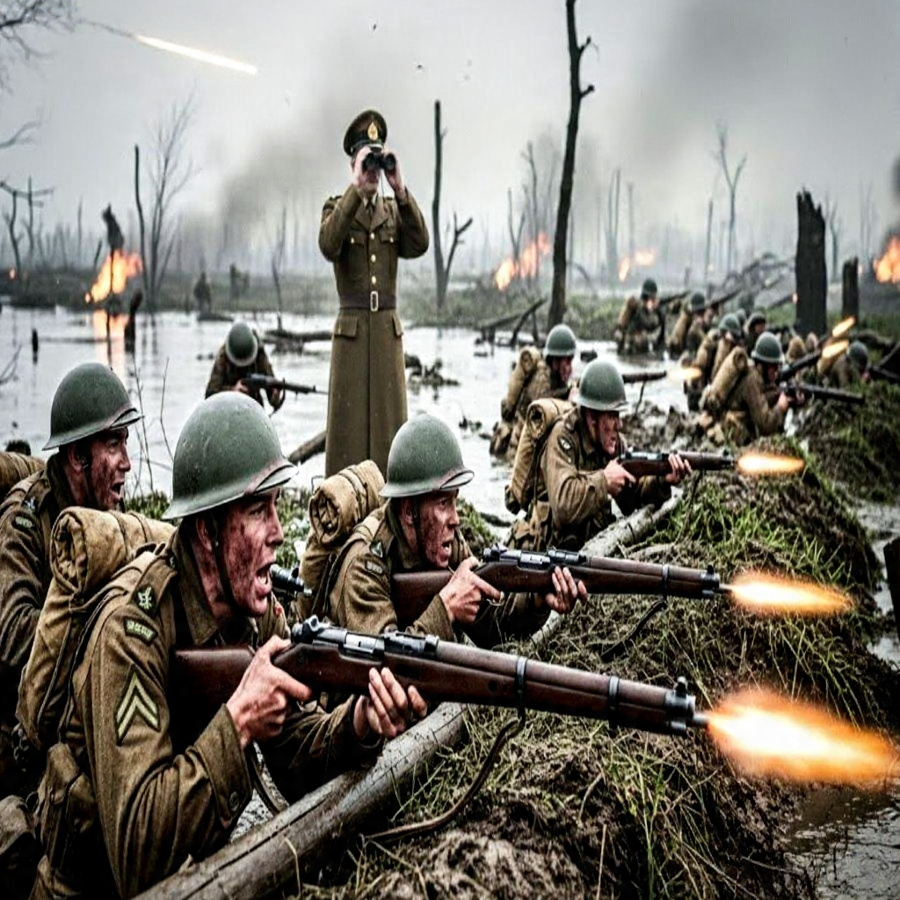 Ein deutscher General nahm eine kanadische Rekruteneinheit gefangen und erkannte, dass seine gesamte Armee dem Untergang geweiht war. CDE