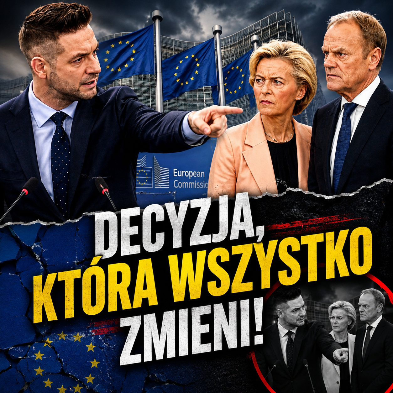 Kontynent głębokich podziałów: Brukselskie elity w ogniu krytyki z powodu cenzury, Zielonego Ładu i kryzysu migracyjnego. VD