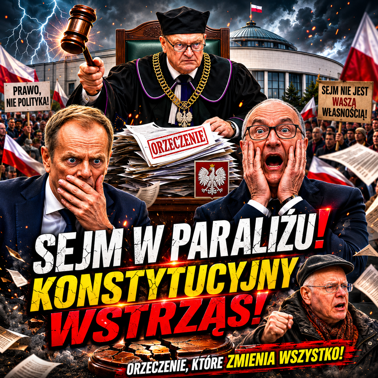 Architekci kryzysu: Trybunał Konstytucyjny redefiniuje granice władzy w Polsce. VD