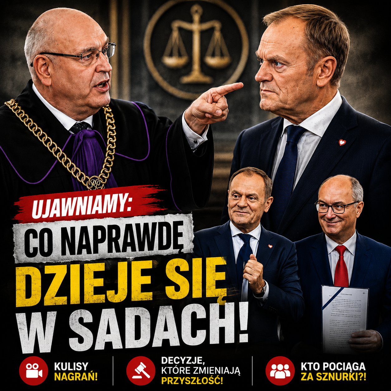 Konfrontacja o praworządność: Głęboki paraliż instytucjonalny i oskarżenia o zamach ustrojowy w Polsce. VD