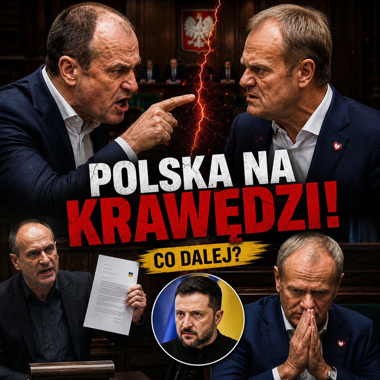 Gorycz na Wiejskiej: Jak Paweł Kukiz oskarżył polską klasę polityczną o naiwność i zapomnienie o rodakach na Wschodzie. VD