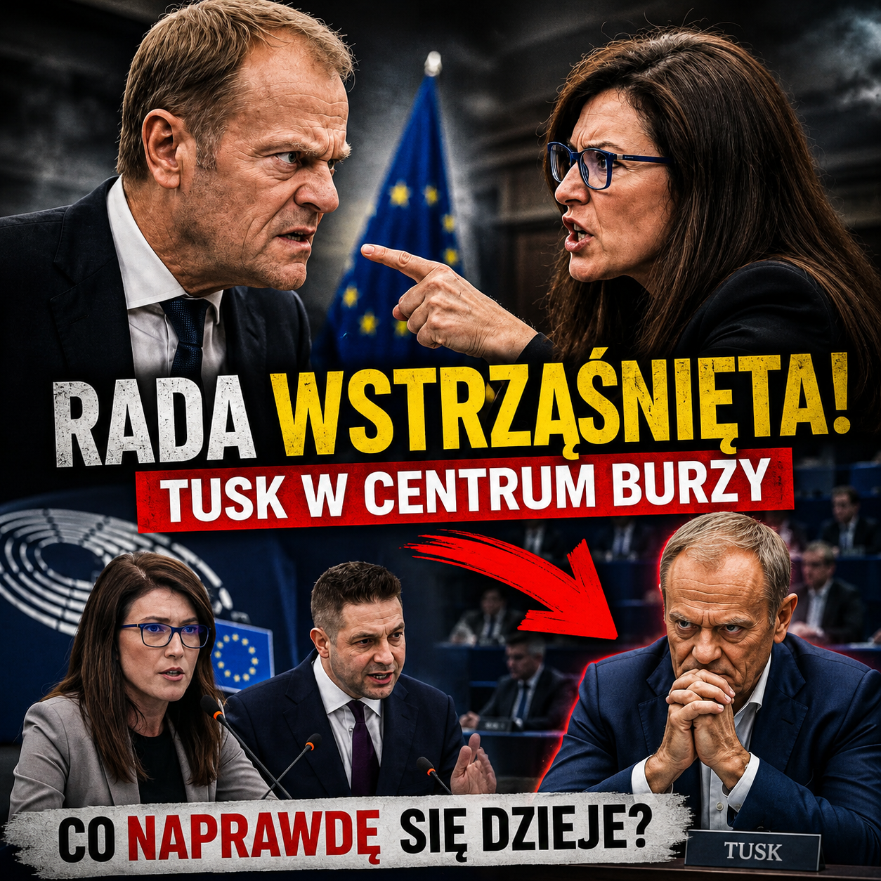 Strasburskie starcie: Jak debata w Parlamencie Europejskim obnażyła głębokie podziały wokół polityki Donalda Tuska. VD
