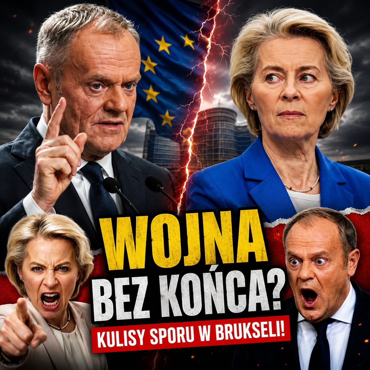 Zmierzch epoki brukselskiej: Jak spekulacje wokół Ursuli von der Leyen mogą wstrząsnąć Warszawą. VD