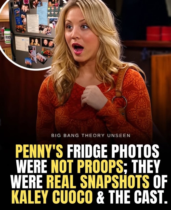 The Big Bang Theory Hid a Real Piece of Kaley Cuoco’s Life on Penny’s Refrigerator.nam