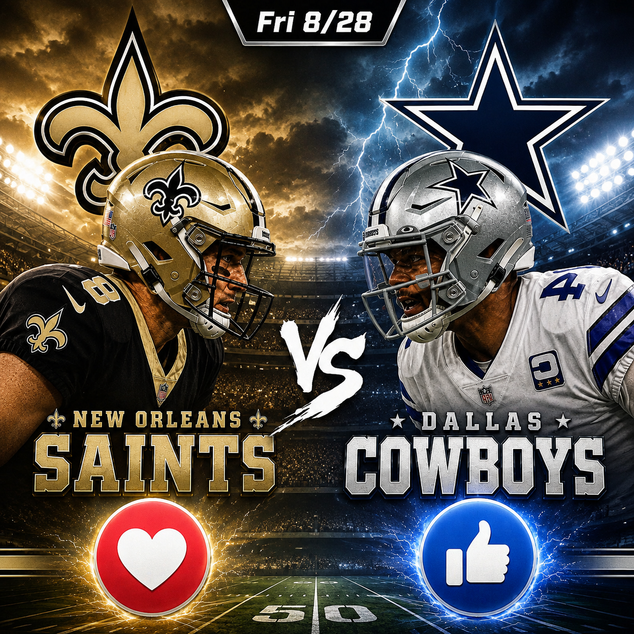 🚨 TIME UPDATE: Cowboys vs. Saints Is Set for Friday Night — Check the Kickoff Time! 🏈🔥.nam