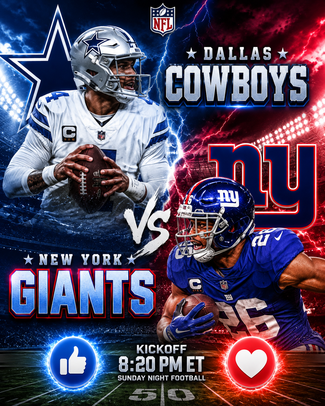 🚨 BREAKING: Cowboys vs. Giants Kickoff Time Has Been Revealed — And Fans Are Already Talking.nam