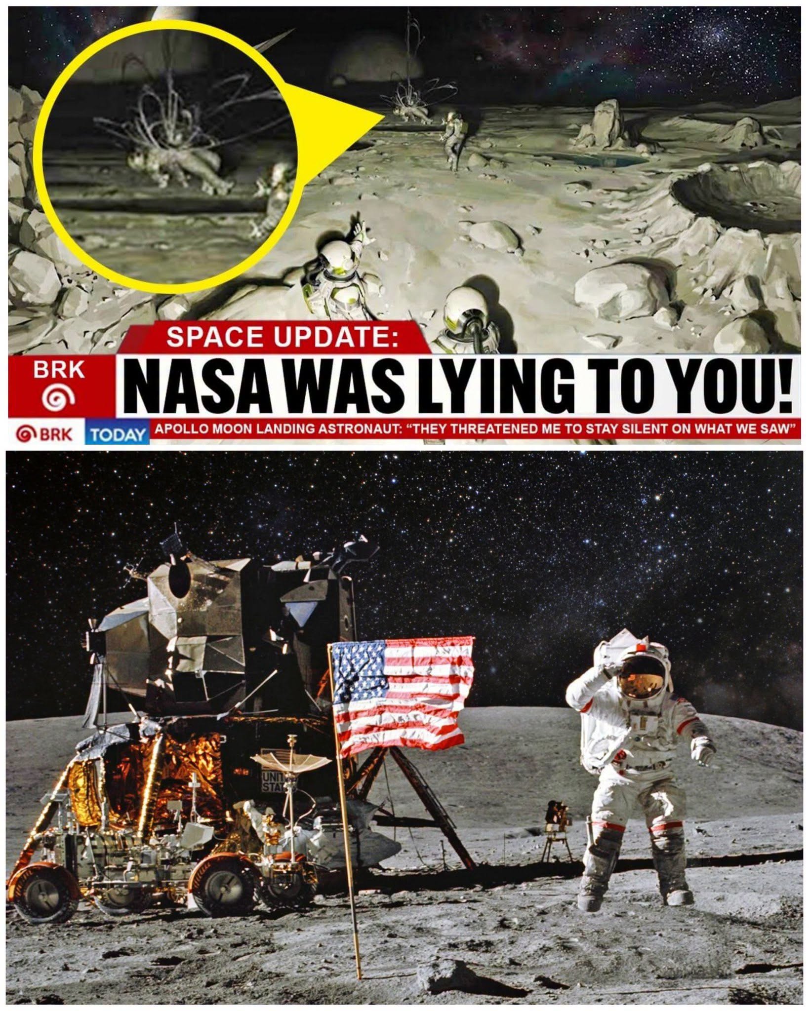 Apollo Moon Landing Astronaut They Threatened Me To Stay Silent on What We Saw.nam
