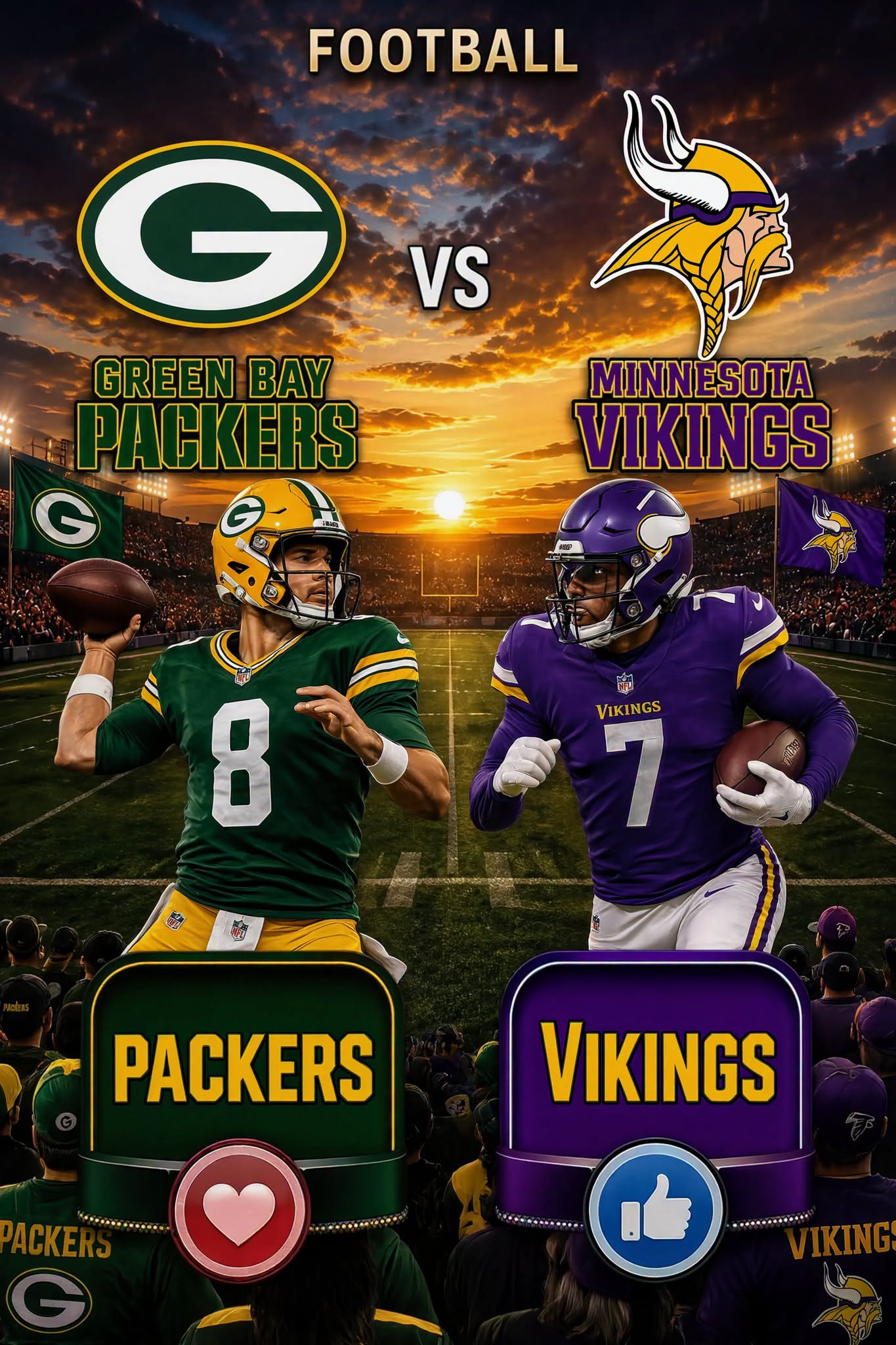 🚨 TIME UPDATE: MINNESOTA VIKINGS VS. GREEN BAY PACKERS — WEEK 1 KICKOFF TIME OFFICIALLY CONFIRMED.nam