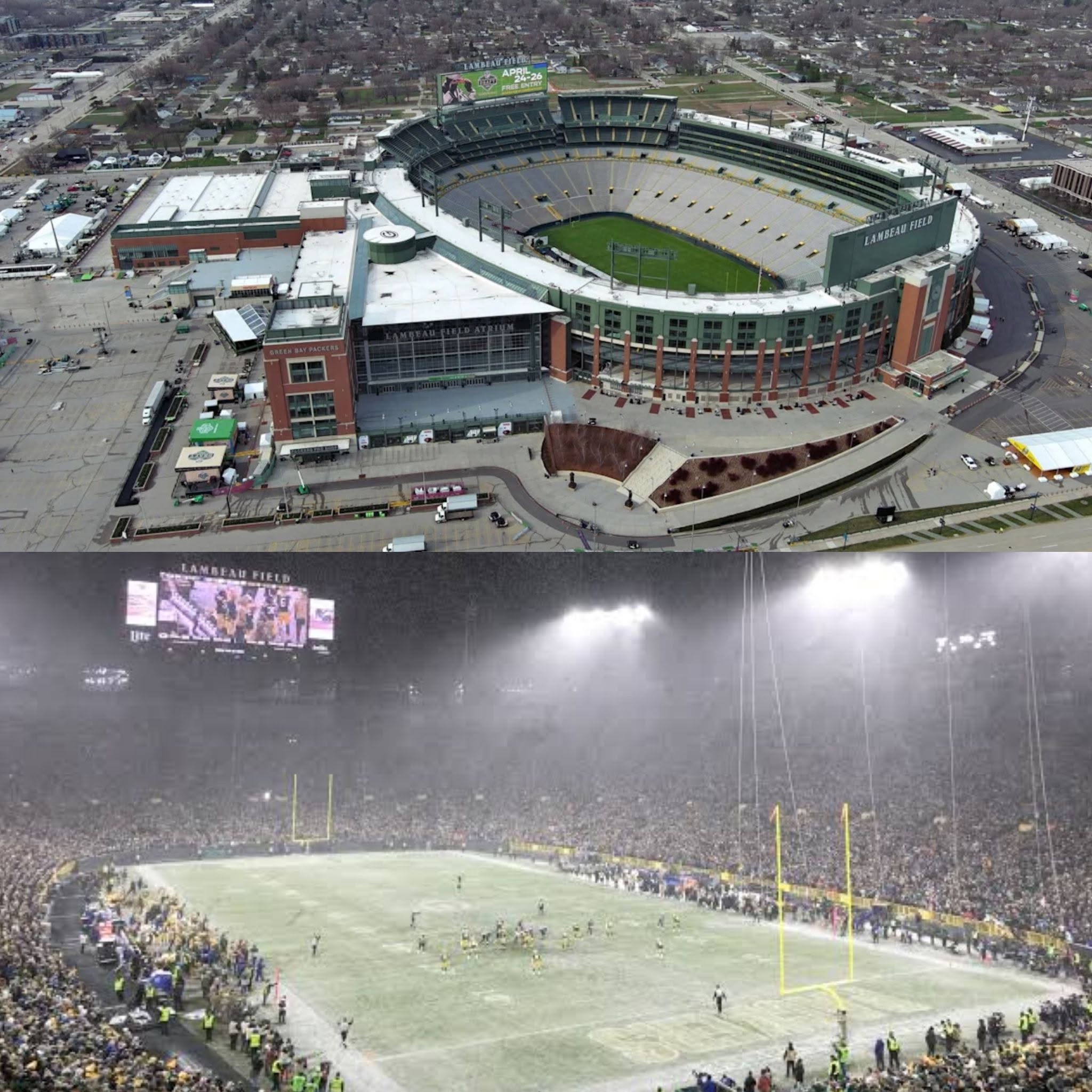 LAMBEAU FIELD IS ABOUT TO BECOME THE “FROZEN TUNDRA” AGAIN — AND PACKERS FANS ARE NOT READY FOR THIS.nam