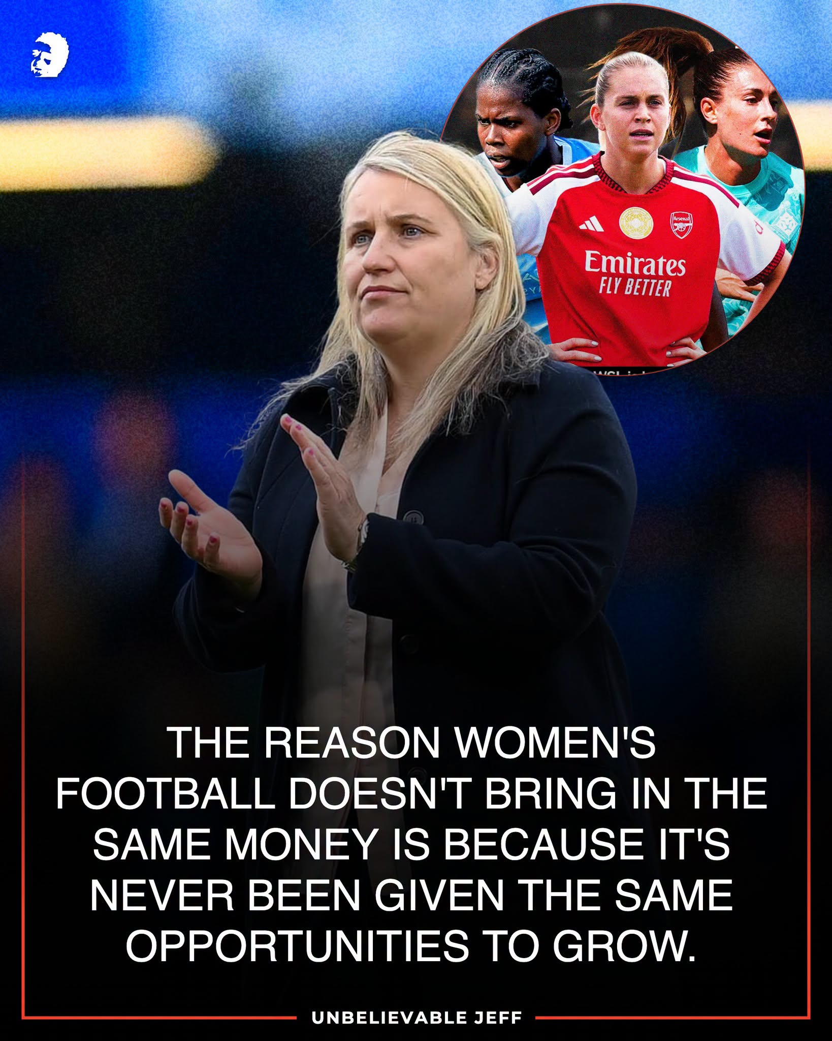 Emma Hayes Sparks a Bigger Debate: Why Women’s Football Has Not Progressed at the Same Speed as the Men’s Game.nam