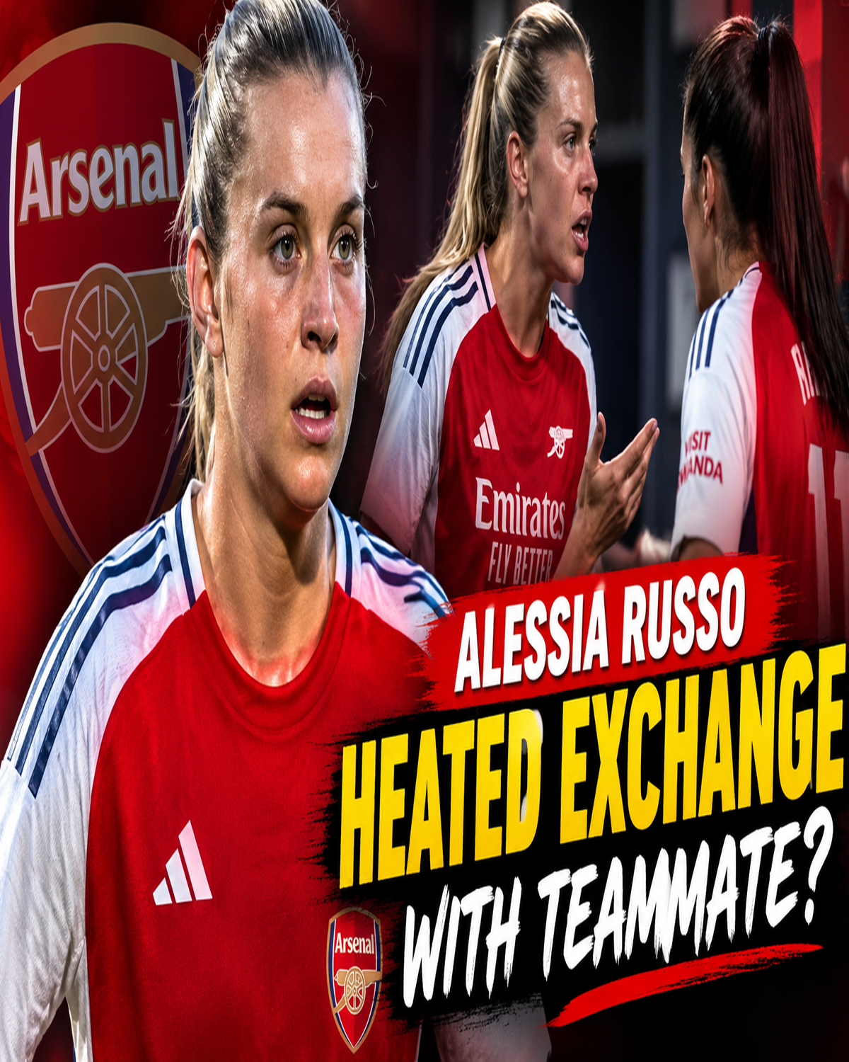 Alessia Russo’s Heated Exchange With a Teammate: What Really Happened Behind the Arsenal Dressing Room Door?.nam